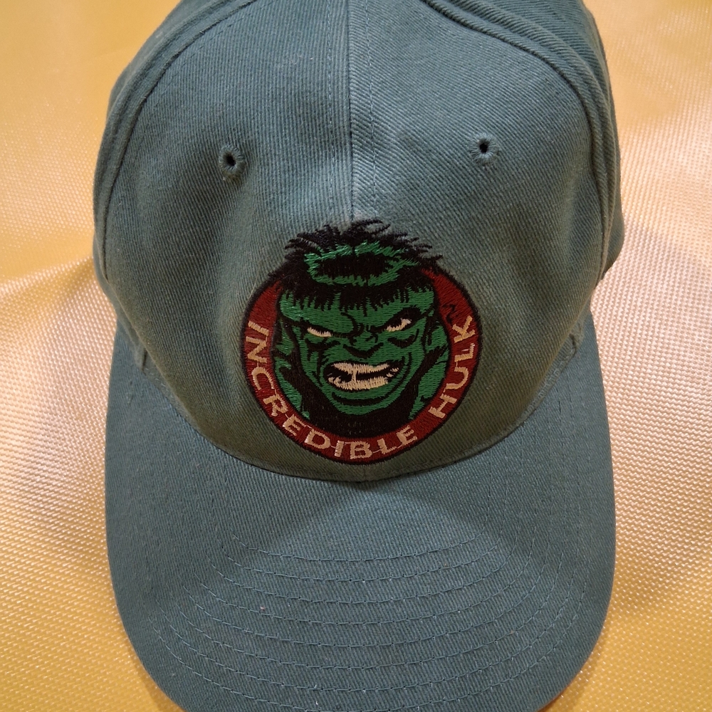 Incredible Hulk Hat Cap Snapback Embroidered Marvel Comics American Needle